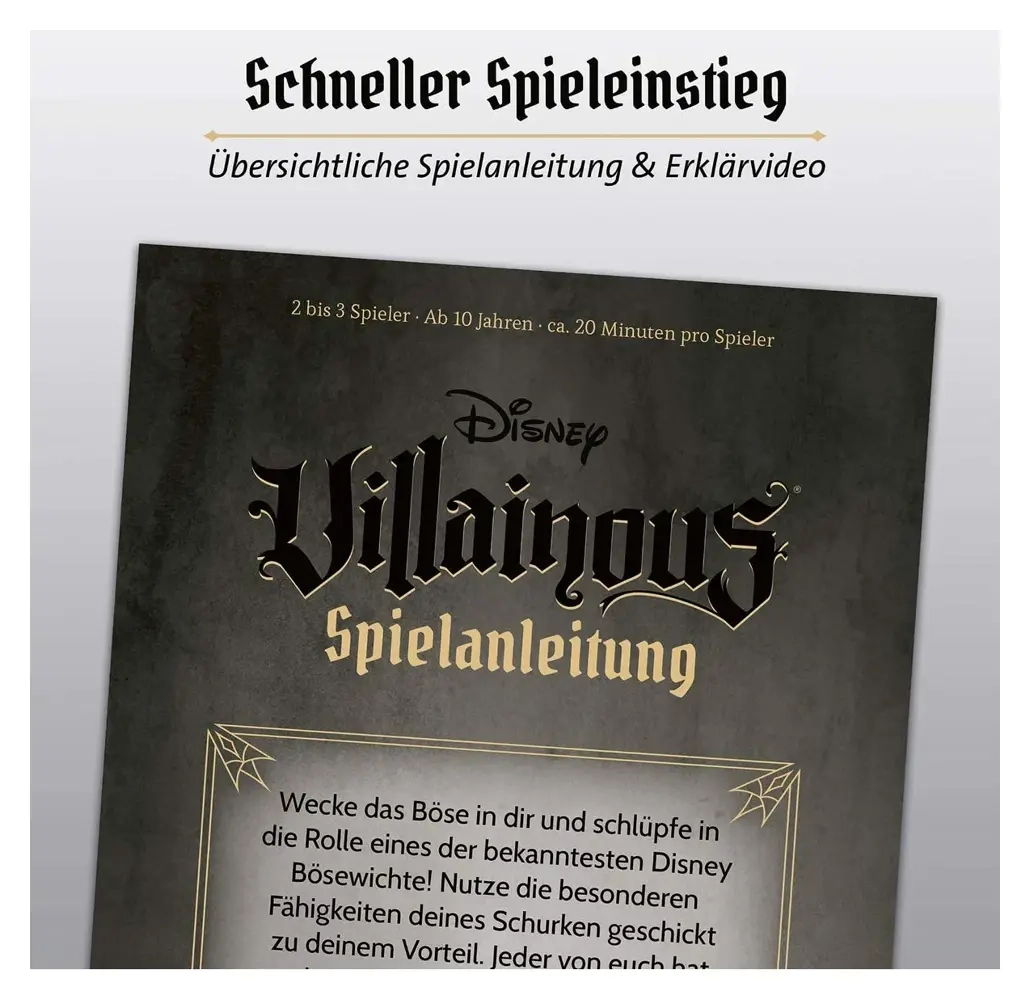 Disney Villainous 3. Erweiterung - Das Böse hat Stil!