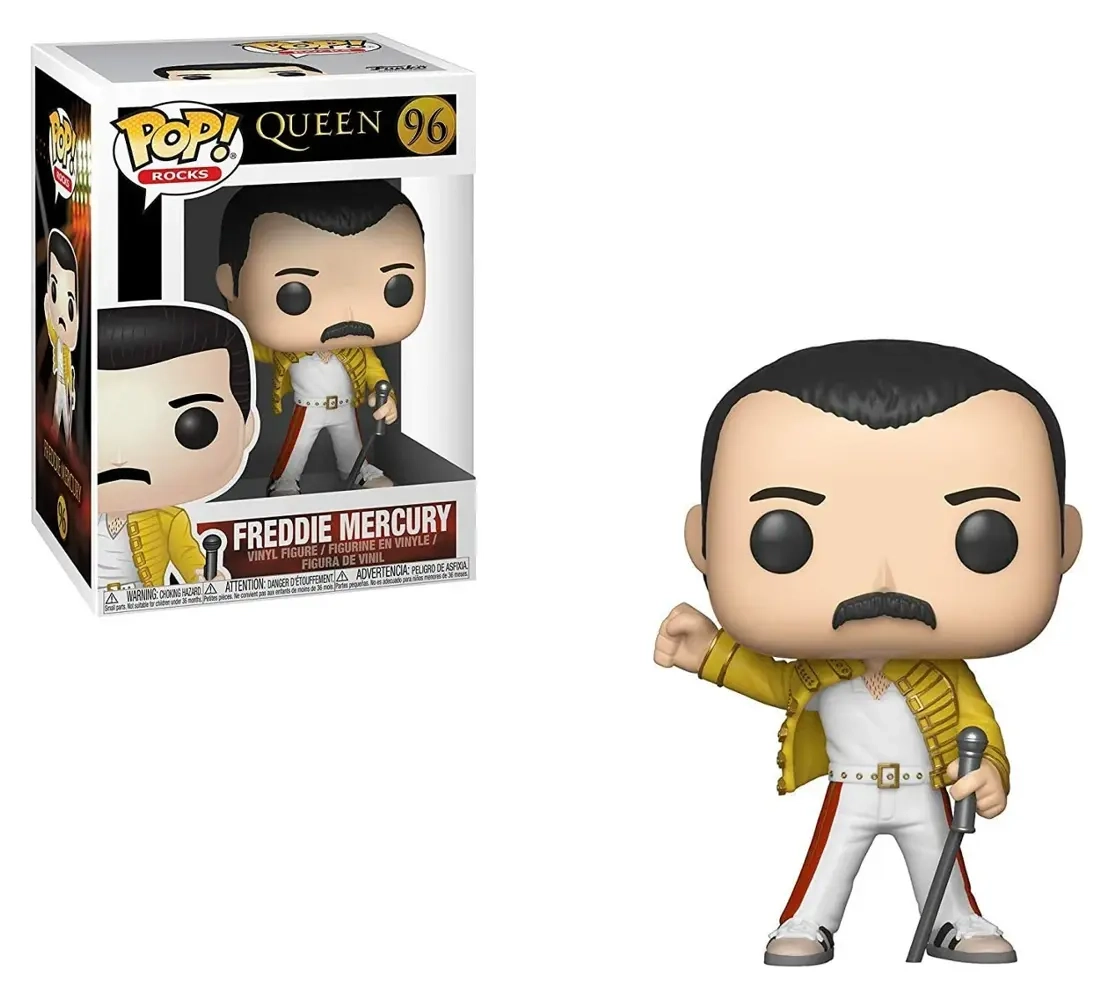 Funko POP! Queen - Freddie Mercury Wembley 1986 Vinyl Figure 10cm