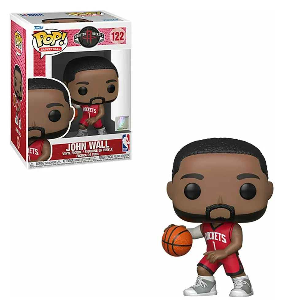 Funko POP! NBA: Celtics - Rockets-JohnWall(Red Jersey)