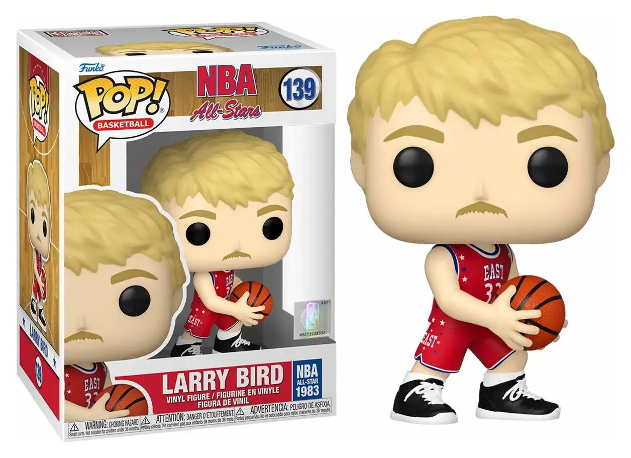 Funko POP! NBA Legends - Larry Bird (Red All Star Uni 1983)