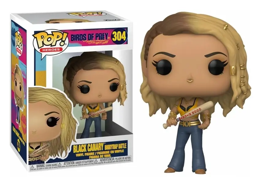 Funko POP! Birds of Prey - Black Canary (Boobytrap Battle) Vinyl Figure 10cm