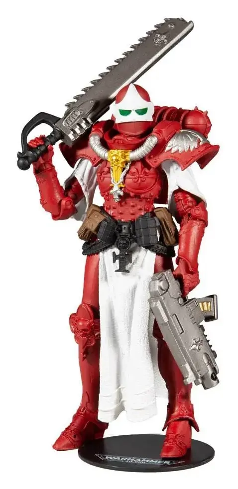 Warhammer 40k Actionfigur Adepta Sororitas Battle Sister (Order of The Bloody Rose) 18 cm