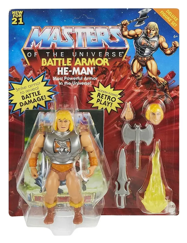 Masters of the Universe Deluxe Actionfigur 2021 He-Man 14 cm