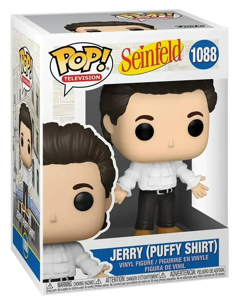 Funko POP! Seinfeld - Jerry w/Puffy Shirt Vinyl Figure 10cm