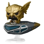 Funko POP! Ride SUPDLX Black Adam - Hawkman in Cruiser