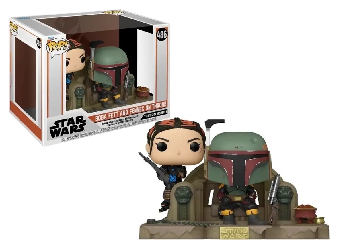 Funko POP! Moment: Mandalorian - Boba Fett & Fennec Shand