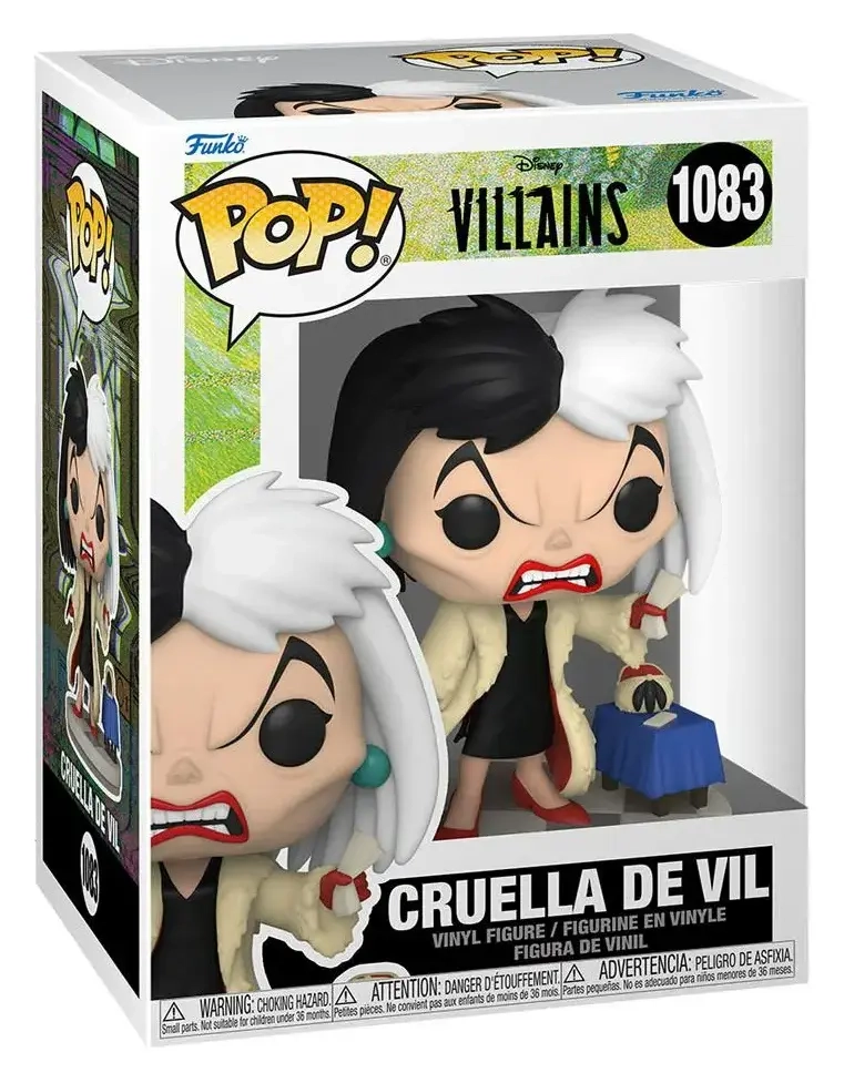 Funko POP! POP Disney: Villains - Cruella de Vil Vinyl Figure 10cm