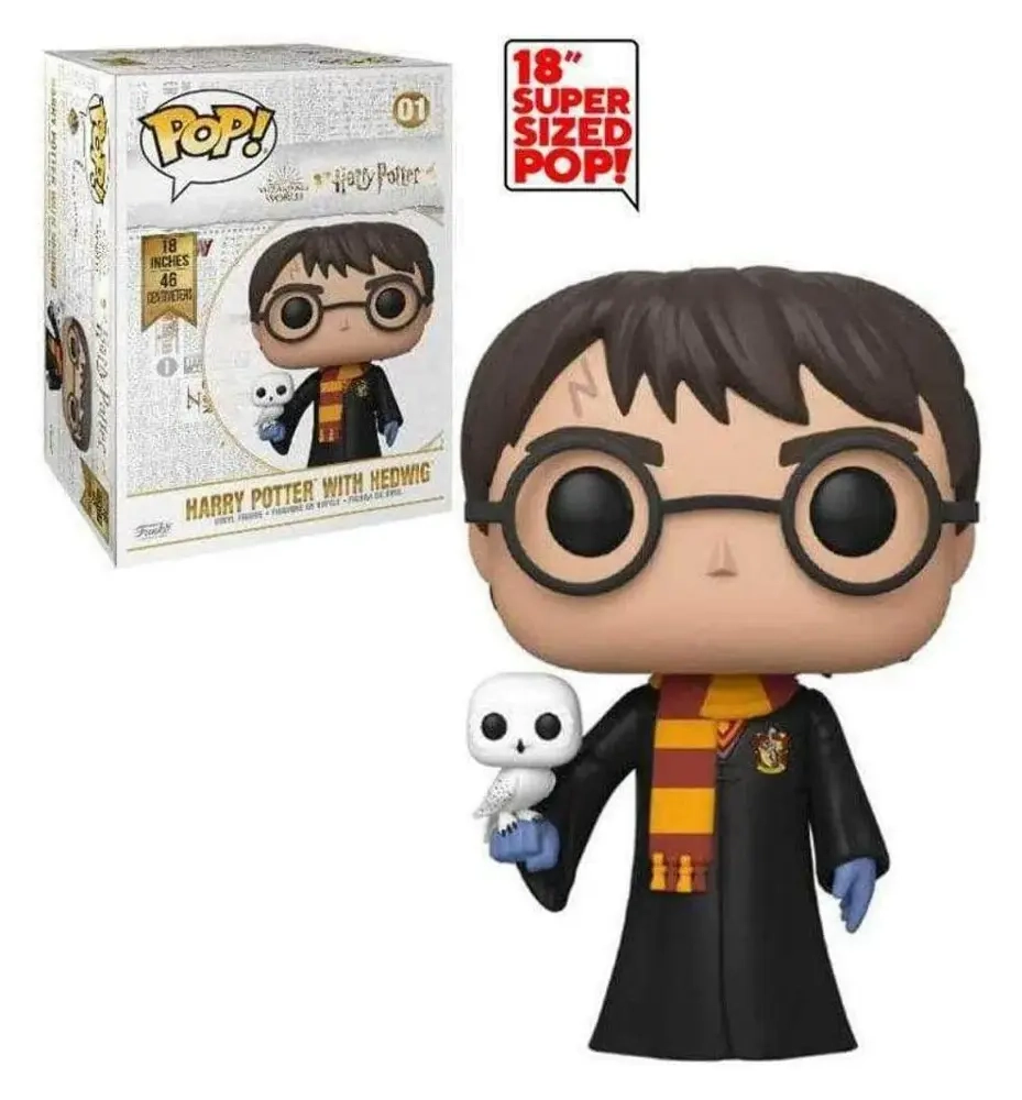 Harry Potter - Harry Potter with Hedwig 48 cm