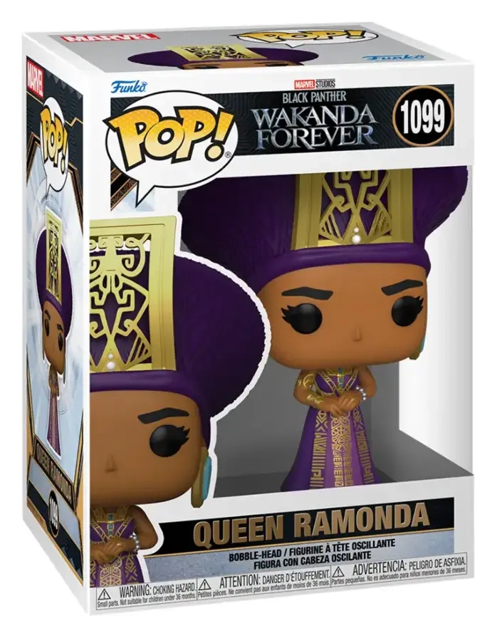 Funko POP! Marvel: BPWF- Queen Ramonda