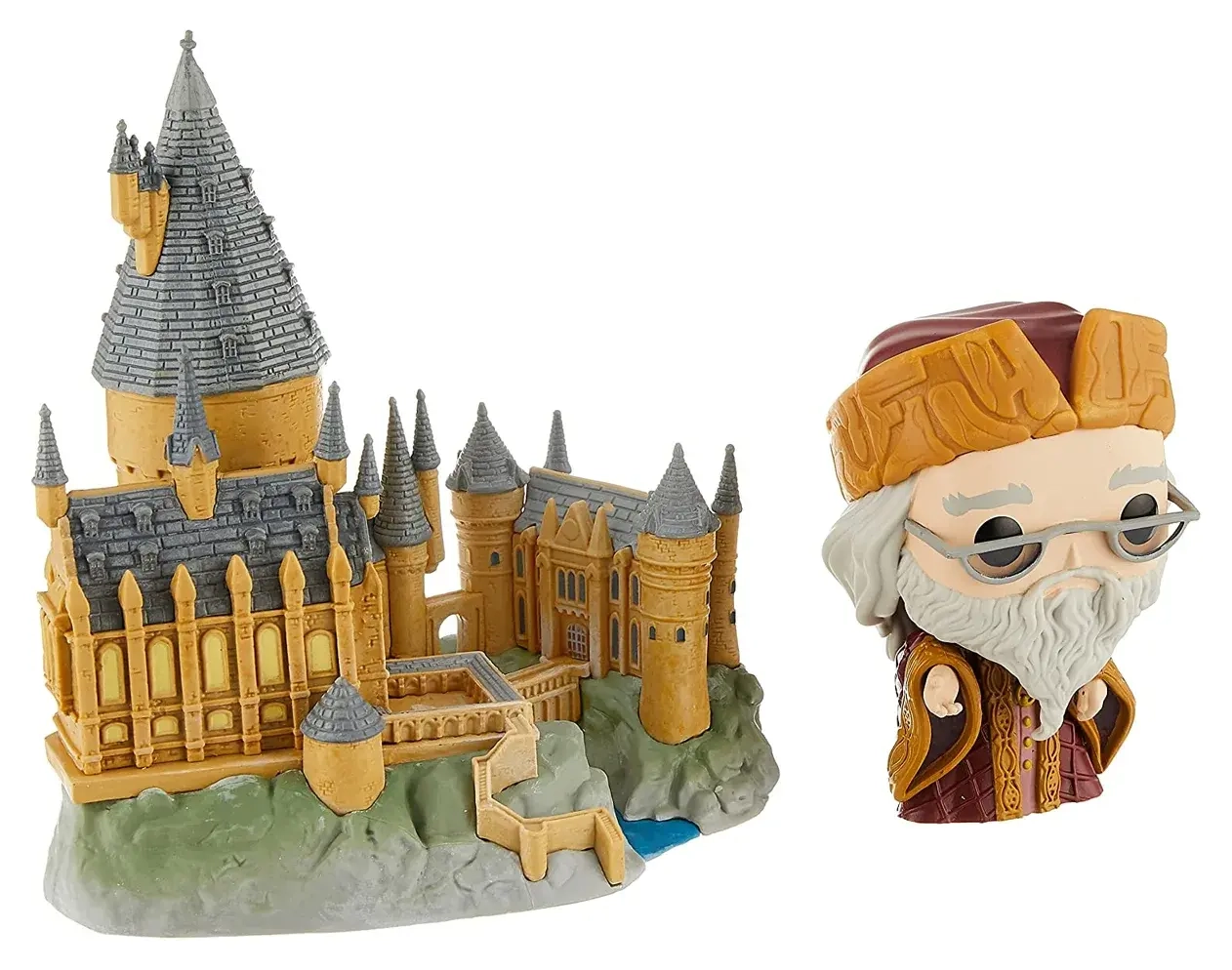 POP Town: Harry Potter Anniversary- Dumbledore w/Hogwarts