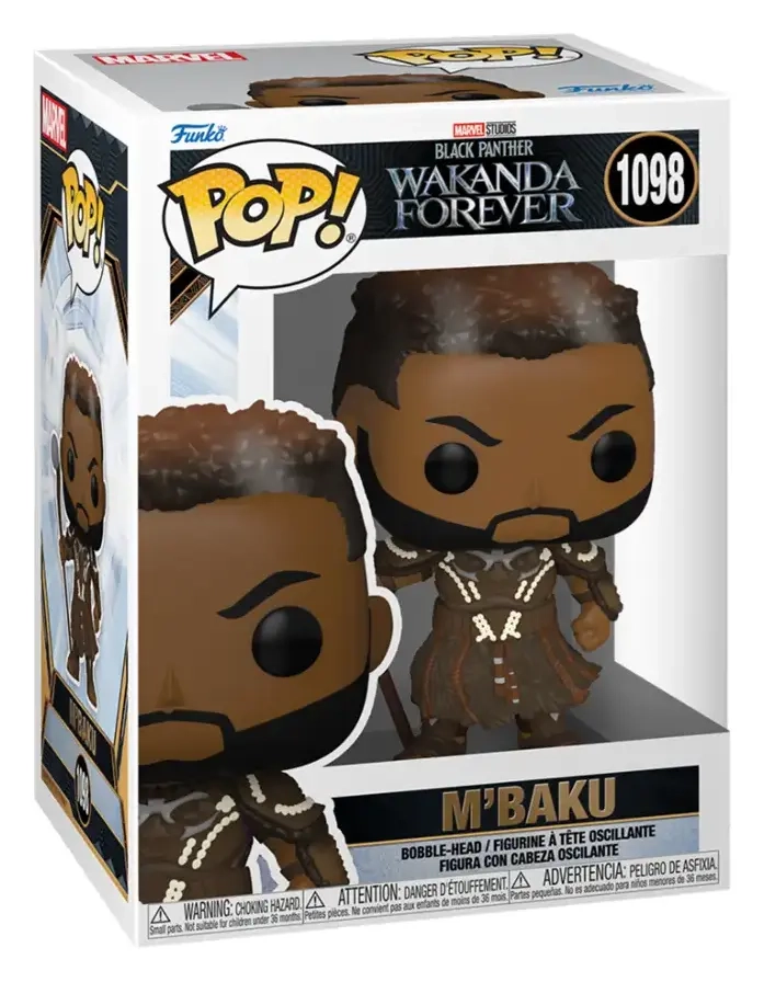 Funko POP! Marvel: BPWF- M'Baku