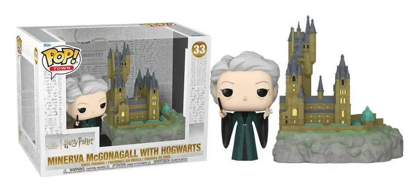 Funko POP! Town Harry Potter CoS 20th - Minerva w/Hogwarts