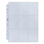 UP - Platinum 9-Pocket Pages (11 Hole) Display (100 Pages)