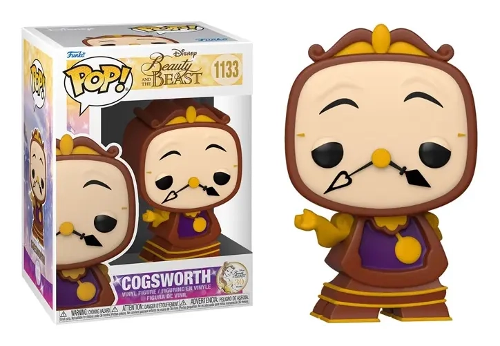 Funko POP! Beauty & Beast - Cogsworth