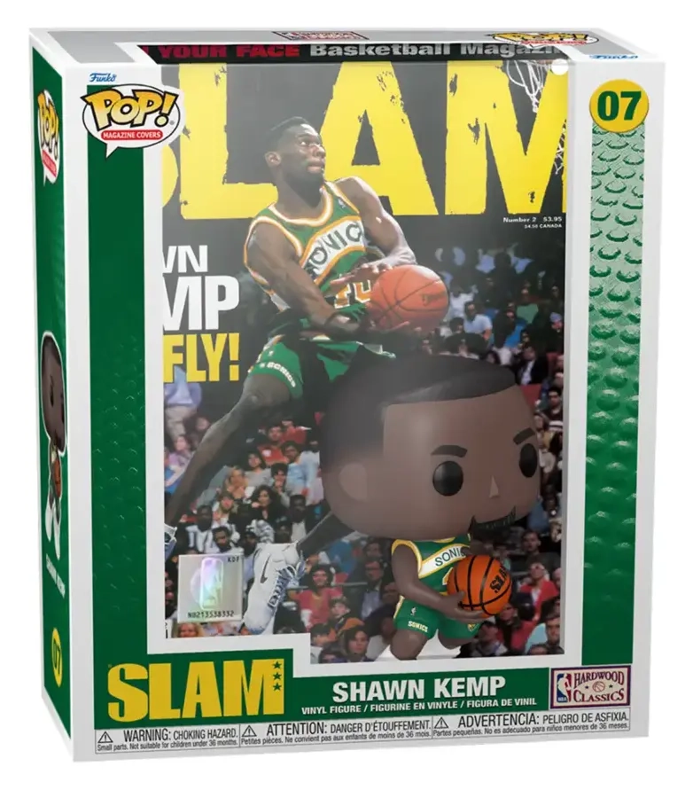 Funko POP! NBA Cover: SLAM- Shawn Kemp