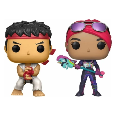 Funko POP! Fortnite - 2PK Ryu & Brite Bomber