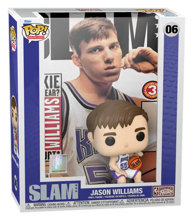 Funko POP! NBA Cover: SLAM- Jason Williams