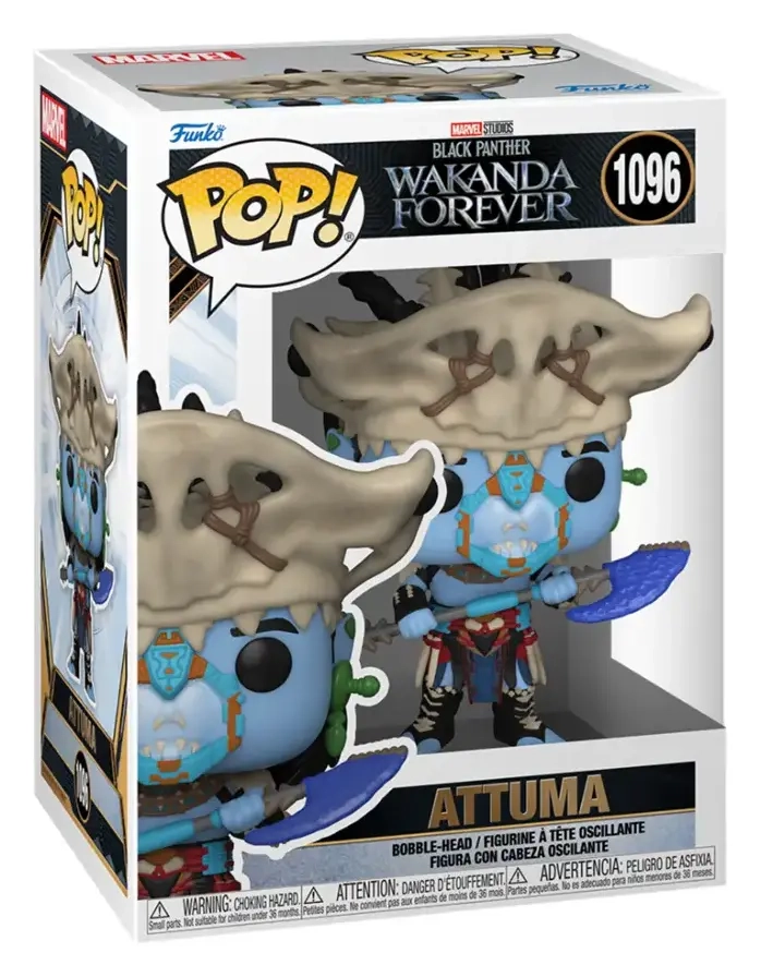 Funko POP! Marvel: BPWF- Attuma