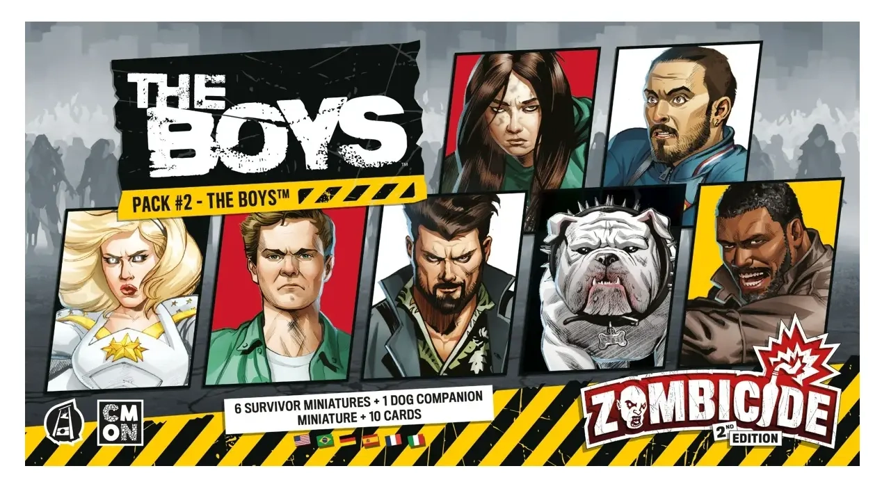 Zombicide 2. Edition – The Boys Pack 2: The Boys