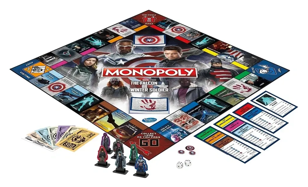 Hasbro Monopoly: Falcon and Winter Soldier Edition - EN