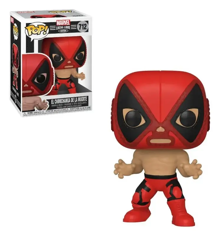 Funko POP! POP Marvel: Lucha Libre - Deadpool Vinyl Figure 10cm