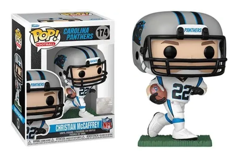 Funko POP! NFL: Panthers - C. McCaffrey (Away)