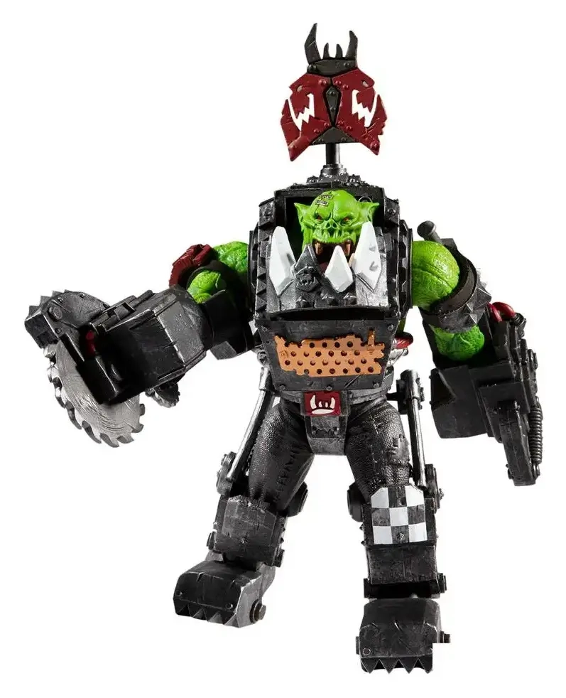 Warhammer 40k Actionfigur Ork Meganob with Buzzsaw 30 cm