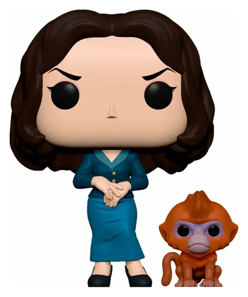 Funko POP! POP&Buddy: His Dark Materials - Mrs. Coulter w/ Ozymandias Vinyl Figure 10cm