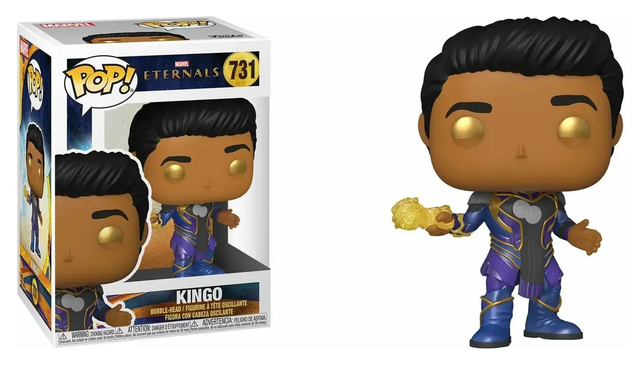 Funko POP! Eternals - Kingo Vinyl Figure 10cm