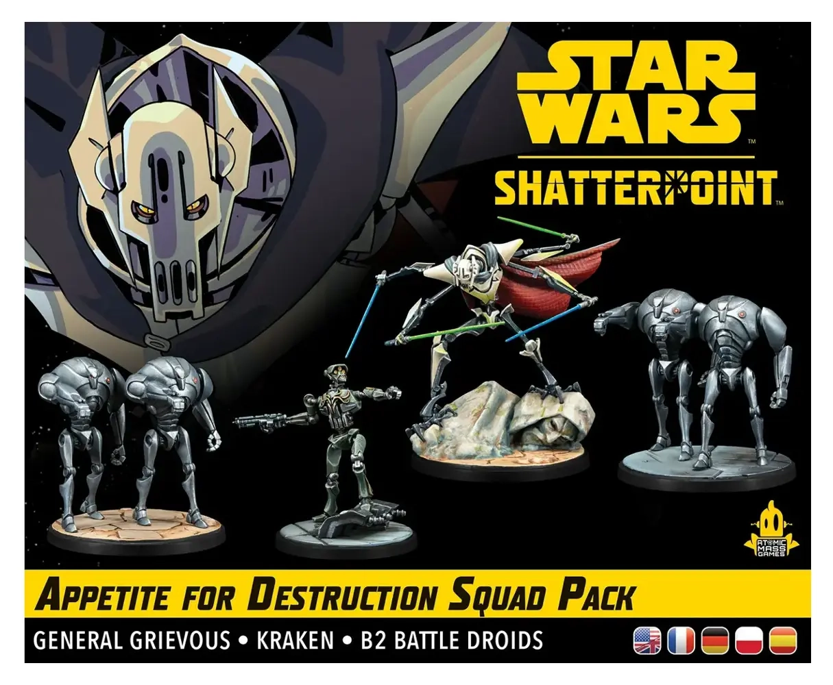 Star Wars Shatterpoint: Appetite for Destruction Squad Pack (Hunger auf Zerstörung)