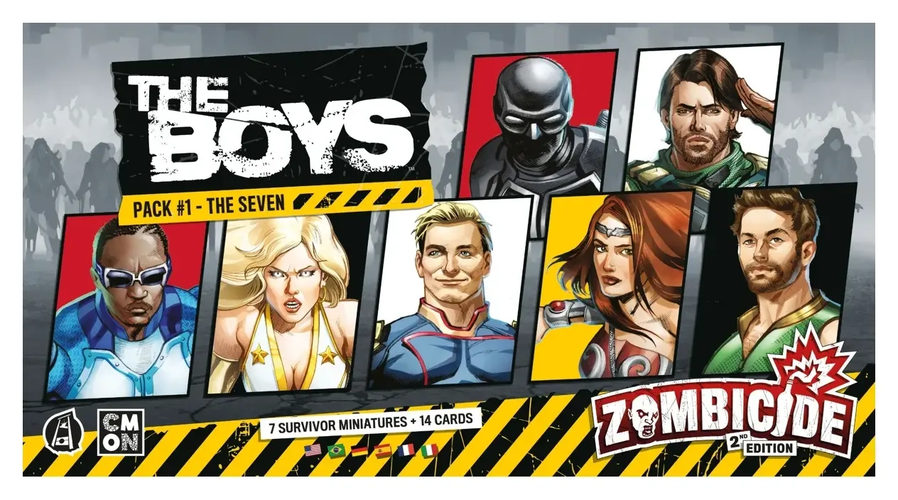 Zombicide 2. Edition – The Boys Pack 1: The Seven