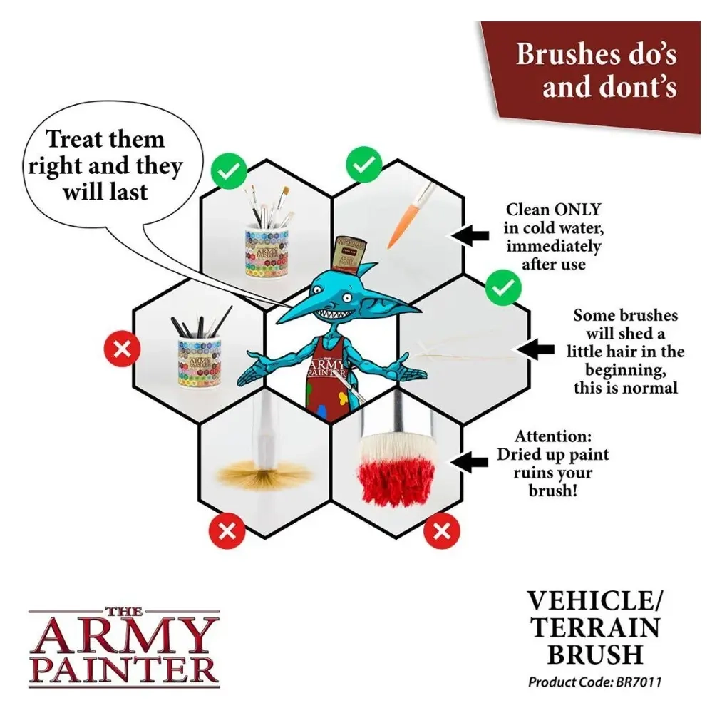 Brush Vehicle Terrain (Pinsel) - BR7011