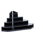 Black Paint Rack: Endstück Farbregal (Tribüne)