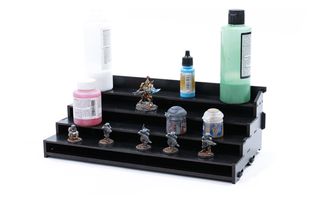 Black Paint Rack: Farbregal Top (Tribüne)