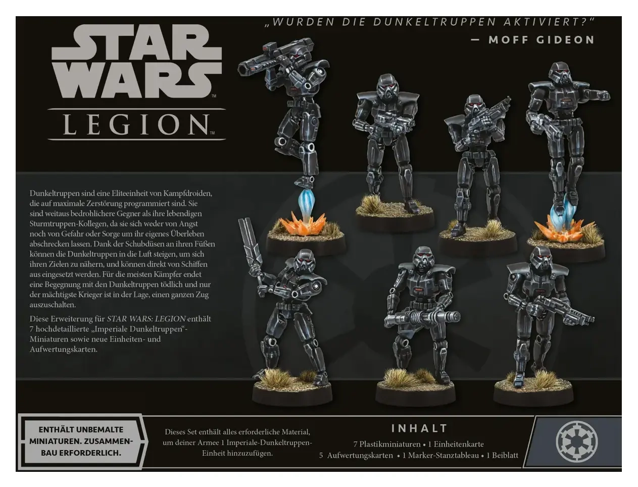 Star Wars: Legion Imperiale Dunkeltruppen