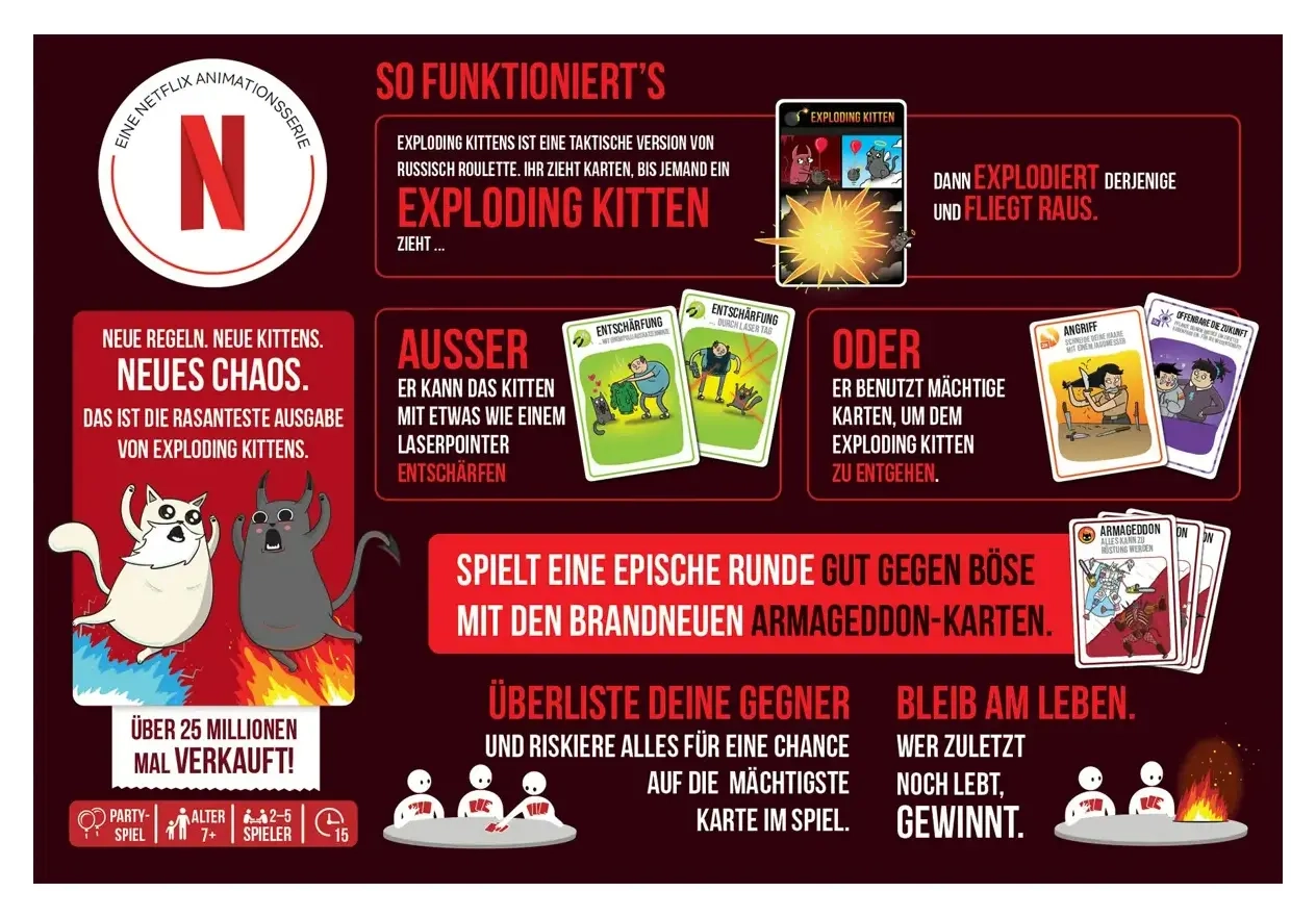 Exploding Kittens: Good vs. Evil