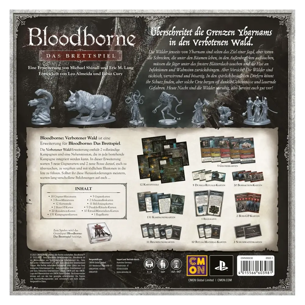 Bloodborne: Das Brettspiel – Verbotener Wald - Erweiterung