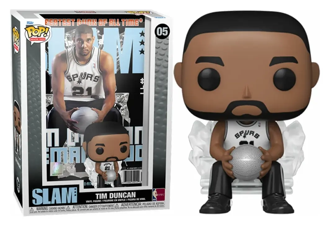 Funko POP! NBA Cover SLAM - Tim Duncan