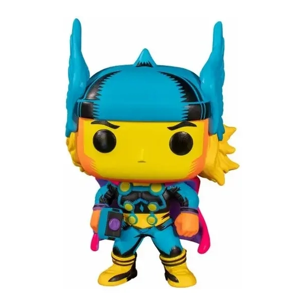 Funko POP! Marvel Black Light Thor Vinyl Figure 10cm Target Exclusive