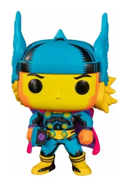 Funko POP! Marvel Black Light Thor Vinyl Figure 10cm Target Exclusive