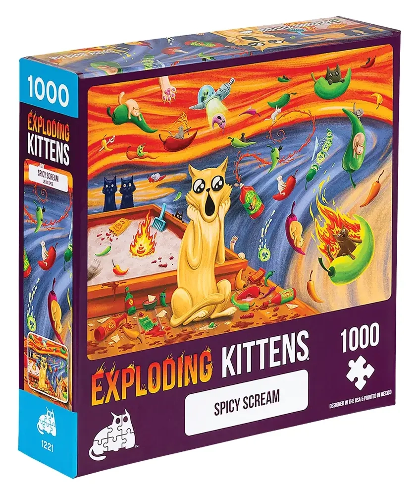 Exploding Kittens - Spicy Scream - Puzzle