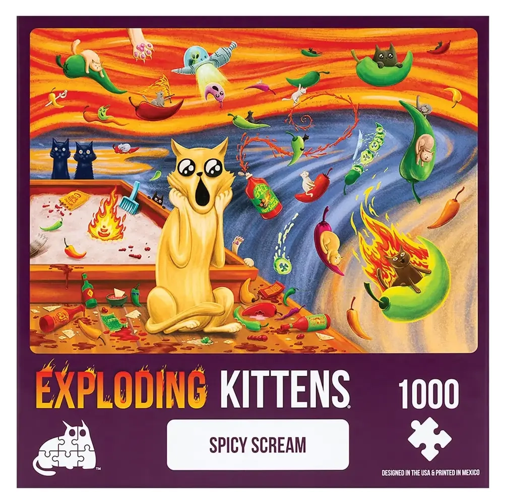 Exploding Kittens - Spicy Scream - Puzzle