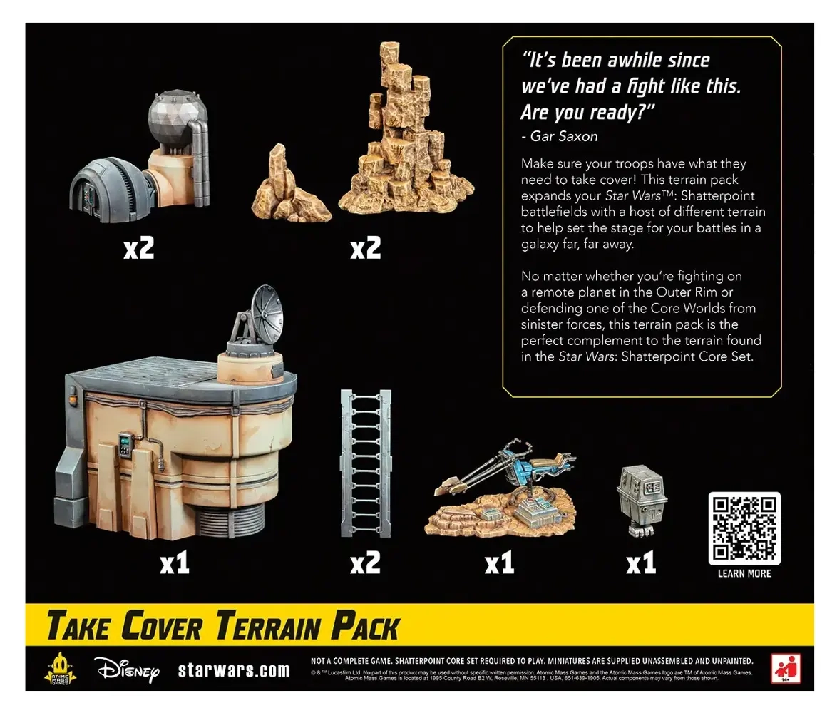 Star Wars - Shatterpoint - Take Cover Terrain Pack (Geländeset In Deckung)