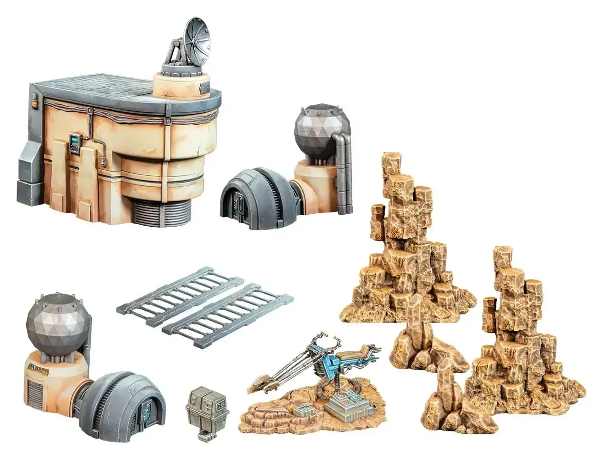 Star Wars - Shatterpoint - Take Cover Terrain Pack (Geländeset In Deckung)