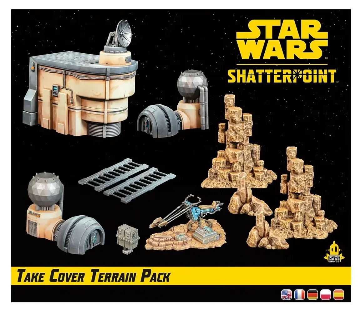 Star Wars - Shatterpoint - Take Cover Terrain Pack (Geländeset In Deckung)