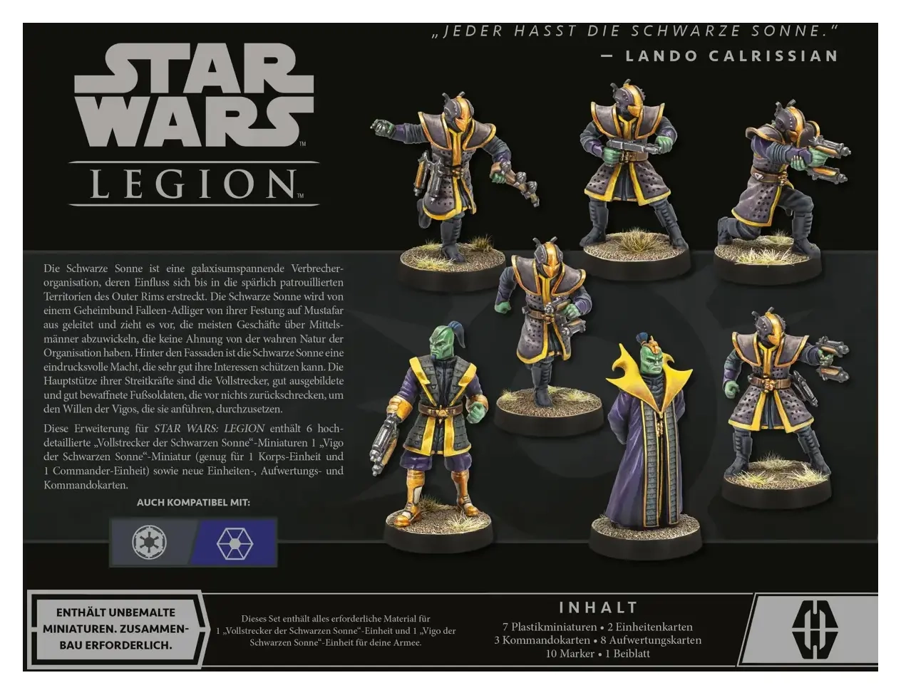 Star Wars: Legion – Vollstrecker der Schwarzen Sonne