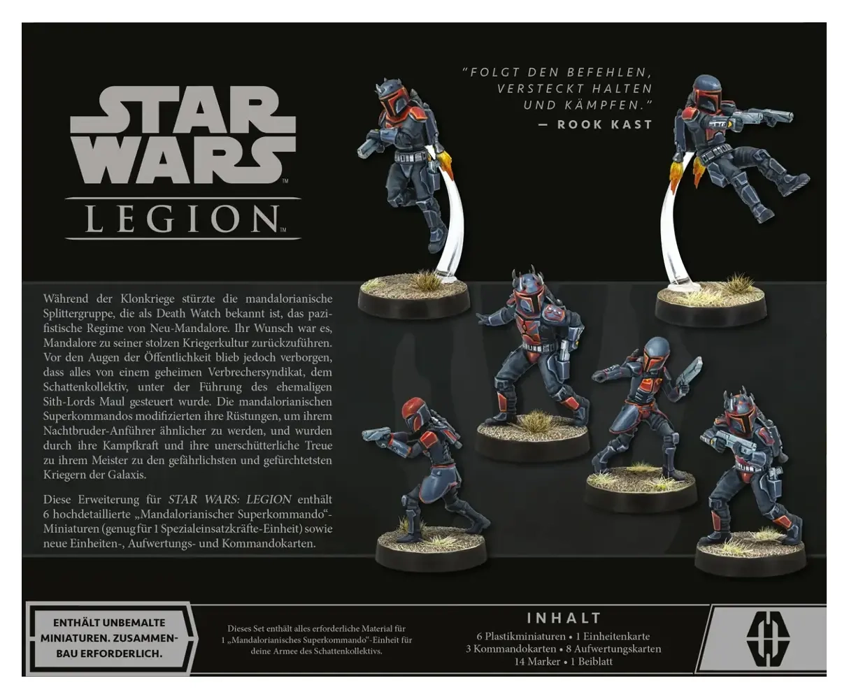 Star Wars: Legion – Mandalorianische Superkommandos