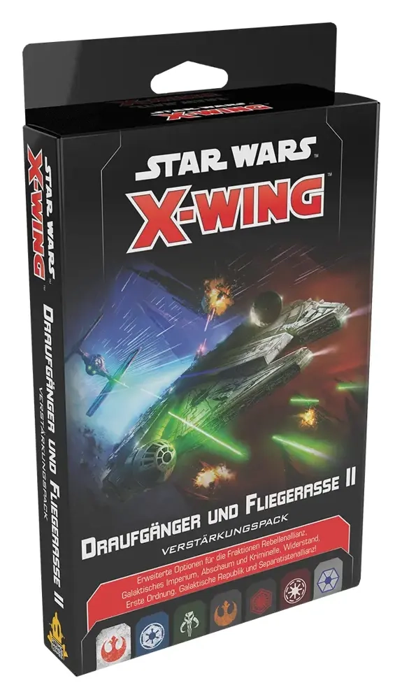 Star Wars: X-Wing 2. Edition – Draufgänger und Fliegerasse II