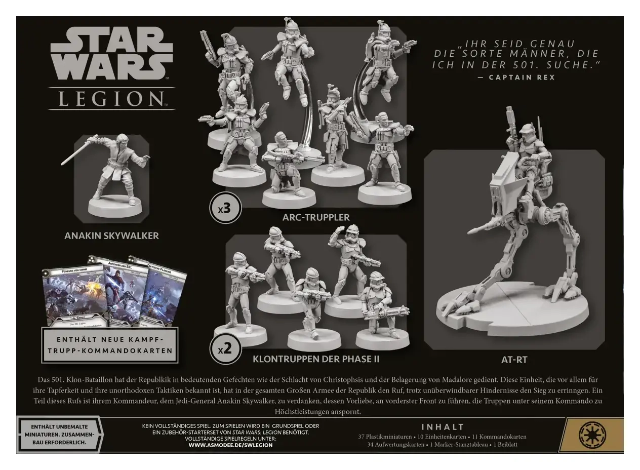 Star Wars: Legion – 501. Legion