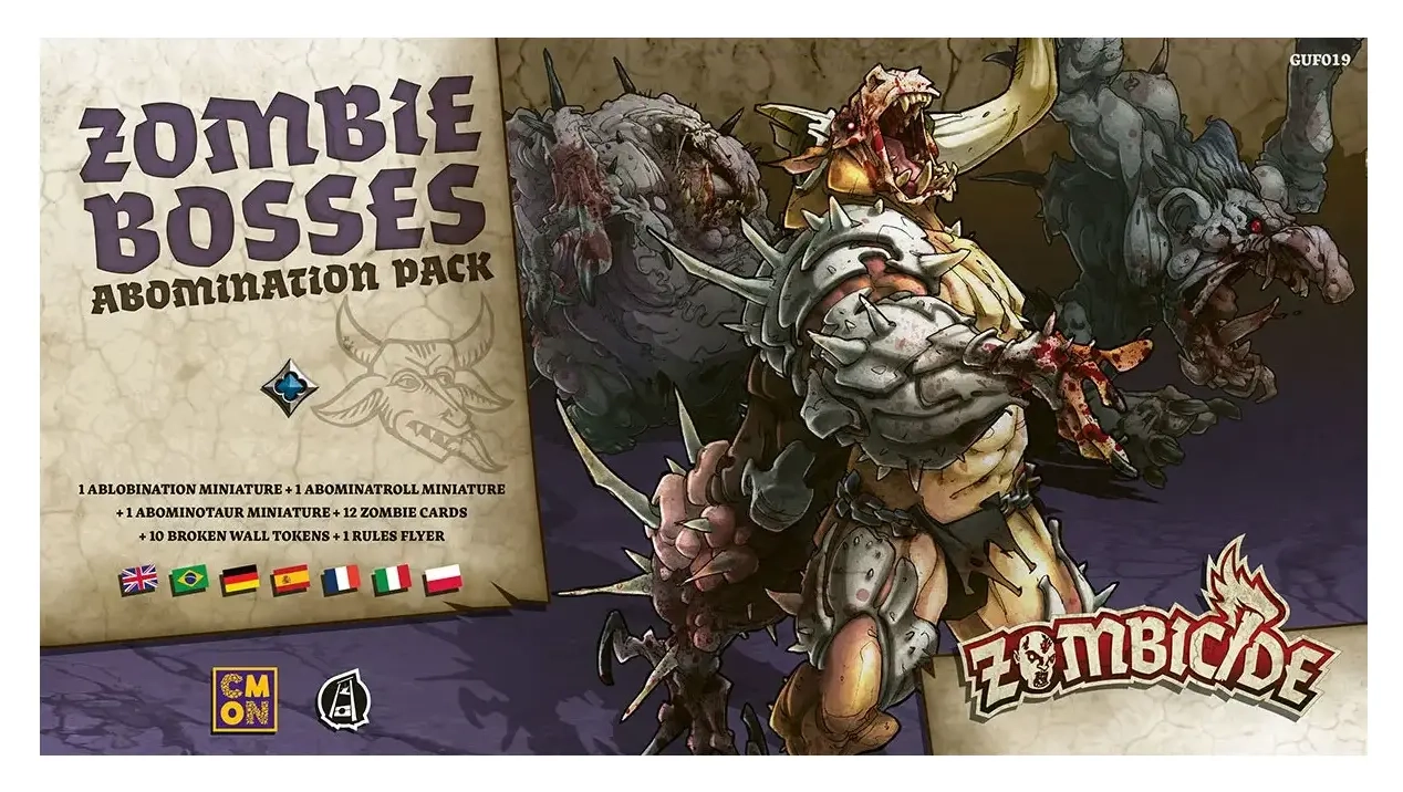 Zombicide: Black Plague - Zombie Bosses - Erweiterung